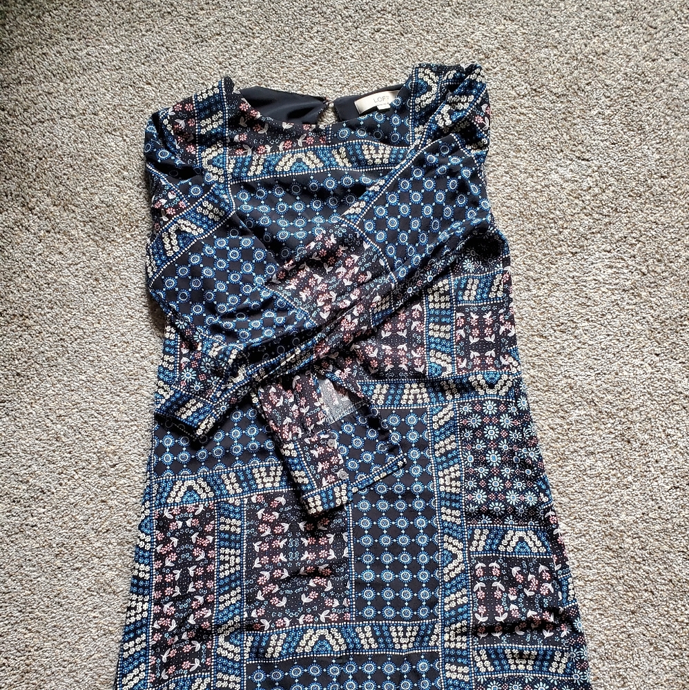 Loft Women's Autumn Shift Dress
